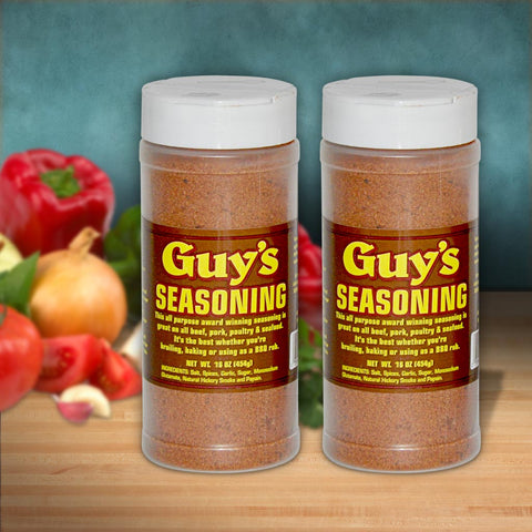 Guy's Seasoning - Two - 16 oz bottles with Free Shipping- Available only in the U.S.